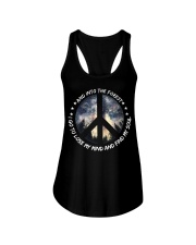 I go to lose my mind and find my soul Ladies Flowy Tank thumbnail