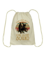 OFFICIAL Horse camp half blood long island sound Drawstring Bag thumbnail
