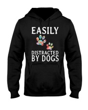 Easily - Dogs - Distracted Hooded Sweatshirt thumbnail