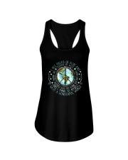 I see skies of blue and Ladies Flowy Tank thumbnail