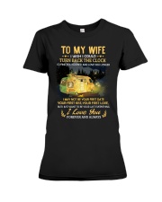 To My Wife - I Love You Premium Fit Ladies Tee thumbnail