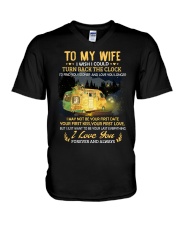 To My Wife - I Love You V-Neck T-Shirt thumbnail