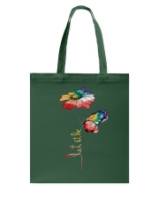 Let It Be Flowers Tote Bag thumbnail