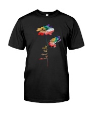 Let It Be Flowers Premium Fit Mens Tee thumbnail