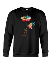 Let It Be Flowers Crewneck Sweatshirt thumbnail
