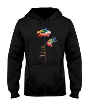 Let It Be Flowers Hooded Sweatshirt thumbnail