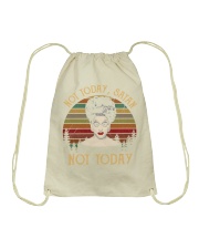 Not today Santa-Not today LGBT Drawstring Bag thumbnail
