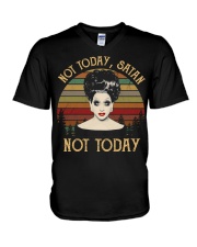 Not today Santa-Not today LGBT V-Neck T-Shirt thumbnail