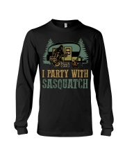 I party with sasquatch Long Sleeve Tee thumbnail