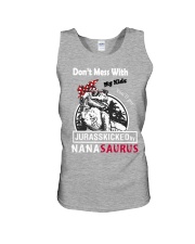 Don't mess with auntasaurus Unisex Tank thumbnail