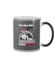 Don't mess with auntasaurus Color Changing Mug thumbnail