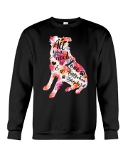 All You Need Love Dog Crewneck Sweatshirt thumbnail