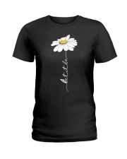 Let It Be Flowers Last Ladies T-Shirt thumbnail