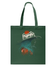 Camping - Girl Tote Bag thumbnail