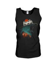 Camping - Girl Unisex Tank thumbnail