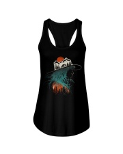 Camping - Girl Ladies Flowy Tank thumbnail