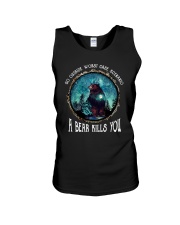 Go ouside - A bear kills you 3 Unisex Tank thumbnail