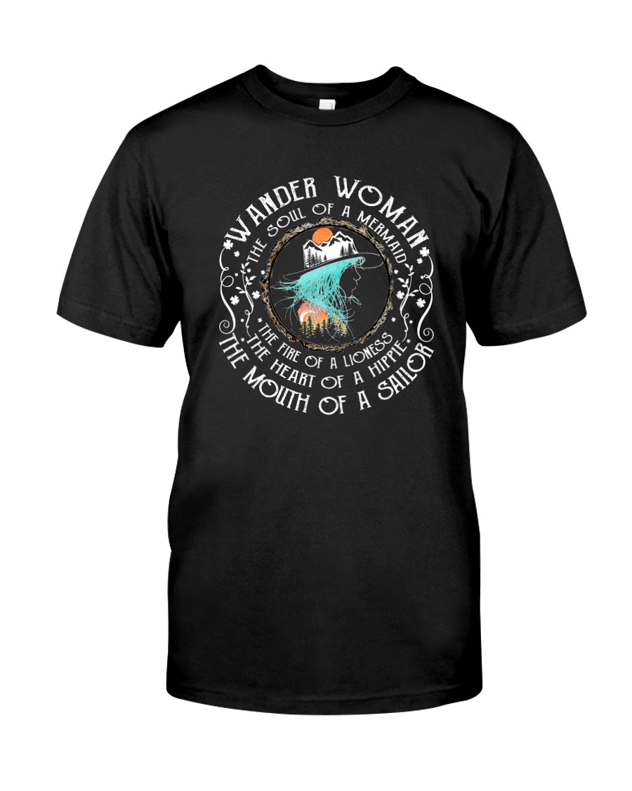 Wander women - The soul of a mermaid Classic T-Shirt