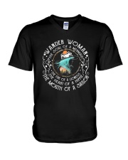 Wander women - The soul of a mermaid V-Neck T-Shirt thumbnail