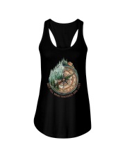 Not All Wander Are Lost Ladies Flowy Tank thumbnail