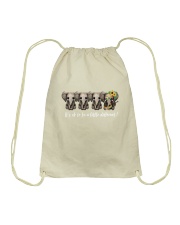 Its Ok To Be A Litlle Different Drawstring Bag thumbnail