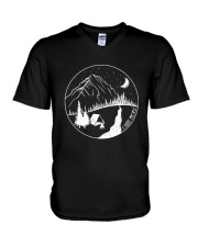 I hate people V-Neck T-Shirt thumbnail