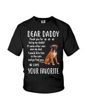 Dear Boxer Daddy Youth T-Shirt thumbnail