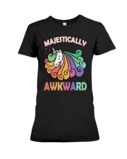 Majestically Awkward Premium Fit Ladies Tee thumbnail