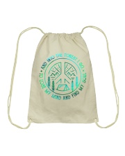 And into forest Drawstring Bag thumbnail