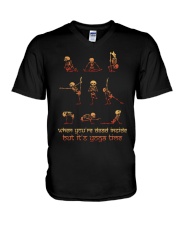 When you are dead inside V-Neck T-Shirt thumbnail