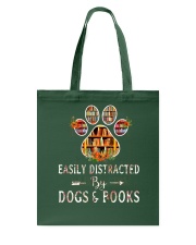 Easily - Dogs And Books Tote Bag thumbnail