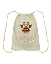 Easily - Dogs And Books Drawstring Bag thumbnail