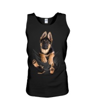 German Shepherd In Pocket Unisex Tank thumbnail