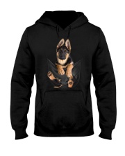German Shepherd In Pocket Hooded Sweatshirt thumbnail