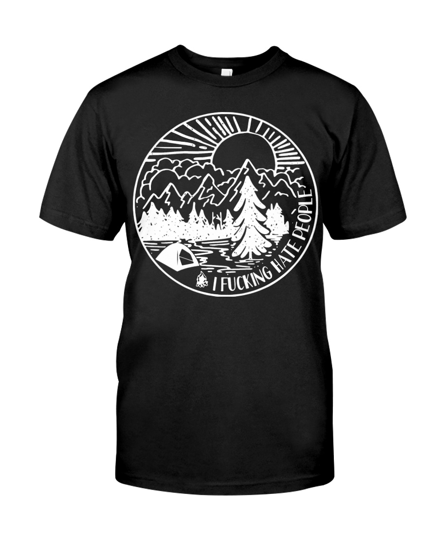 I fucking hate people Classic T-Shirt