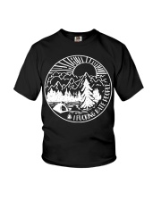 I fucking hate people Youth T-Shirt thumbnail