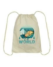 We have nothing - To lose and a world Drawstring Bag thumbnail