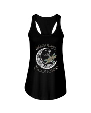 Stay wild moon child Ladies Flowy Tank thumbnail