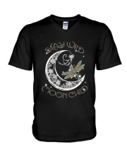 Stay wild moon child V-Neck T-Shirt thumbnail