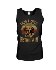 Don't Stop Retrievin - Dog Unisex Tank thumbnail