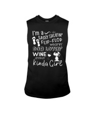 Flip Flop - Dog Lovin - Kinda Girl Sleeveless Tee thumbnail