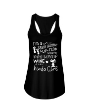 Flip Flop - Dog Lovin - Kinda Girl Ladies Flowy Tank thumbnail