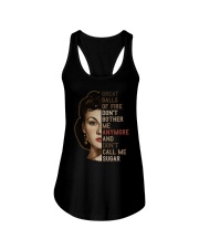 Great balls of fire don't call me sugar Ladies Flowy Tank thumbnail
