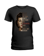 Great balls of fire don't call me sugar Ladies T-Shirt thumbnail