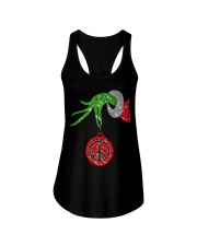 Hippie christmas Ladies Flowy Tank thumbnail