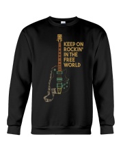 Keep on rockin in the world Crewneck Sweatshirt thumbnail