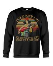 Because it's in your heart Crewneck Sweatshirt thumbnail