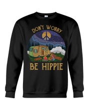 Don't worry be hippie Crewneck Sweatshirt thumbnail