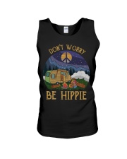 Don't worry be hippie Unisex Tank thumbnail