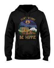 Don't worry be hippie Hooded Sweatshirt thumbnail